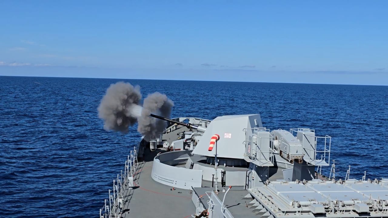 INS Trishul Participates in 24th Edition of India-France Ex Varuna